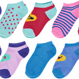 Trimfit Girls 10 Pack Lowcut Socks, Heart Emoji