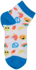 4-Pack Tropical Vibe Low Cut Socks