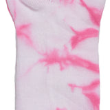 6-Pack Girls Sport Low Cut Socks, Pastel Tie-Dye