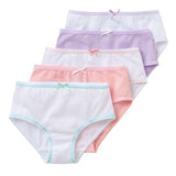 5-Pack Tagless 100% Combed Cotton Panties