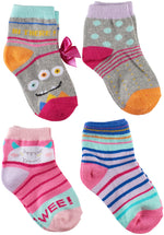 Toddler Girls Monsters Socks