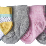 4-Pack Sneaker & Pink Camo Girls Infant Booties
