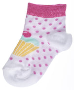 7-Pack Under the Sea & Sweet Candy Toddler Girls Socks