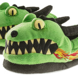 Boys Dragon Plush Slipper
