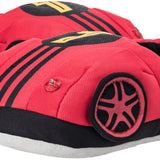 Boys 3D Light-Up Race Car Plush Slippers