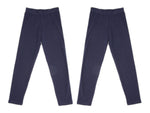 2-Pack Cotton Leggings (Navy)