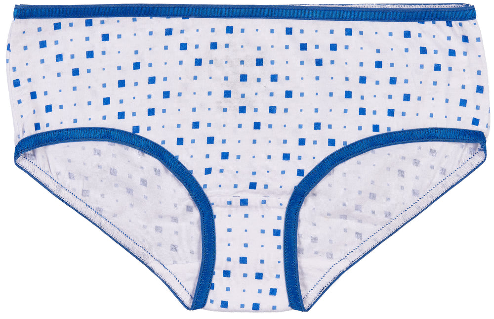Trimfit Girls 100% Cotton Colorful Hipster Panties (Pack of 10), Assorted 1