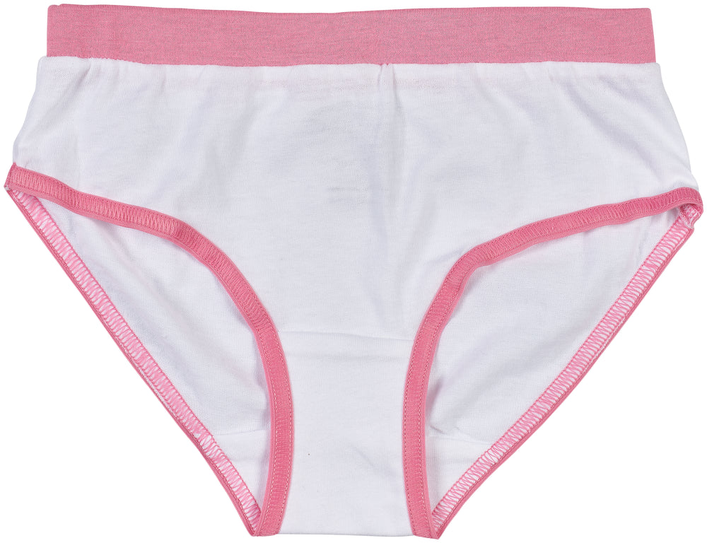 Trimfit Girls 100% Cotton Colorful Briefs Panties (Pack of 10), Assorted 5