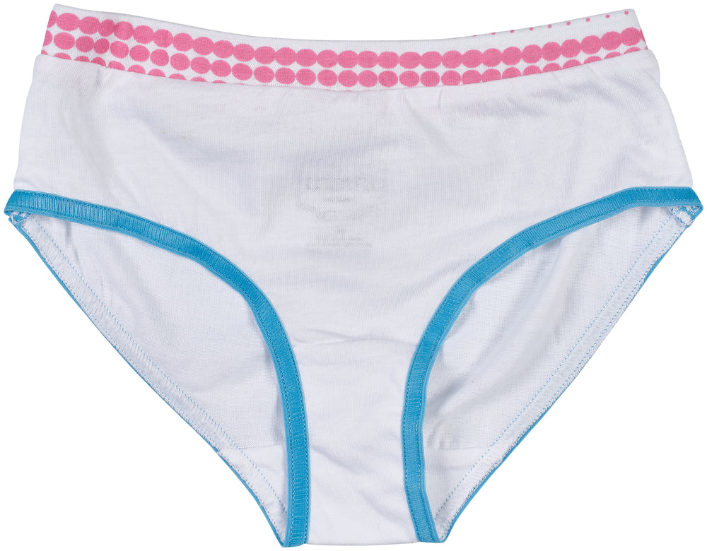 Trimfit Girls 100% Cotton Colorful Briefs Panties (Pack of 10), Assorted 5