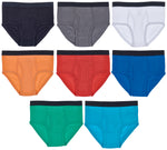 Trimfit Boys 100% Cotton Briefs (Pack of 8), Assorted 6