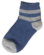 6-Pack Half Crew Stripes Boys Printed Socks