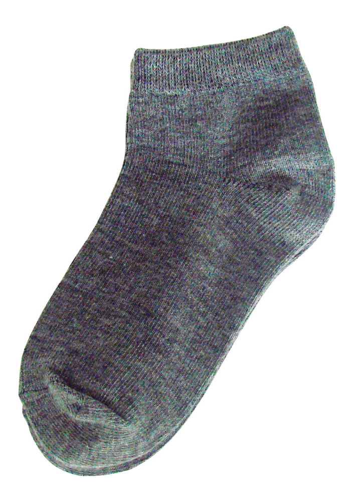 12-Pack Quarter Crew Argyle Boys Socks