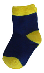 6-Pack Sports Themed Heel Toe Infant Boys Socks