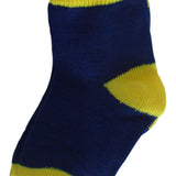 6-Pack Sports Themed Heel Toe Infant Boys Socks