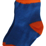 6-Pack Sports Themed Heel Toe Infant Boys Socks
