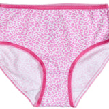 6-Pack Girls Hearts, Leopard, Stripes Briefs Panties Underwear