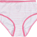 Trimfit Girls' Tagless Assorted Briefs Underwear (Pack of 6), Dots Stripes