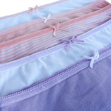 5-Pack Tagless 100% Combed Cotton Hipster Panties Assorted