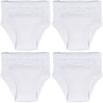 Trimfit Baby and Toddler Cotton Training Pants (Pack Of 4), White