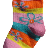 6-Pack Flowers Hearts Butterflies Printed Socks