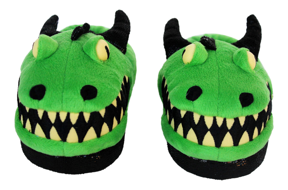 Boys Dragon Plush Slipper
