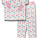 Donuts Organic Cotton Long Sleeve Pajama Set