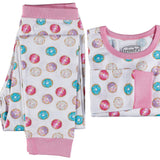 Donuts Organic Cotton Long Sleeve Pajama Set